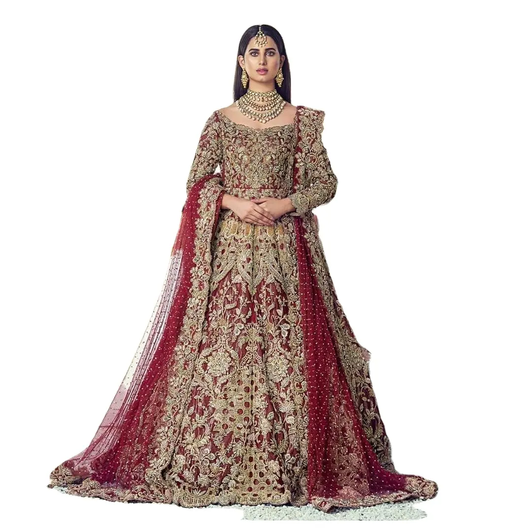 Lehnba — robe de mariée de Style asiatique vintage, robe personnalisée pour la fête de mariage