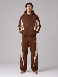 Survêtement en molleton épais pour homme avec pantalon de jogging, pantalon de sport technique, bas de survêtement, vêtements de sport pour homme - Product Image 1