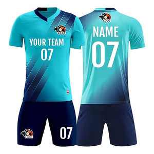 ชุดฟุตบอลแบบครบชุด แพ็คเกจสุดคุ้ม รับสั่งทำแบบ Sublimation ชุดฟุตบอลเยาวชน คุณภาพสูง ระบายอากาศได้ดี ชุดกีฬาสำหรับทีมฟุตบอล - Product Image 4