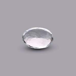 Sky Blue Sapphire Oval Cabochon 4.4 Carat Loose Gemstone for Fine Jewelry - Product Image 2