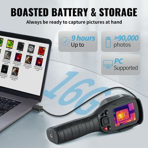 Telecamera Termica ad Alta Risoluzione 320x240 Pixel, Frequenza di Aggiornamento 25Hz, Temperatura da -4 a 752 Fahrenheit, Telecamera a Infrarossi - Product Image 6