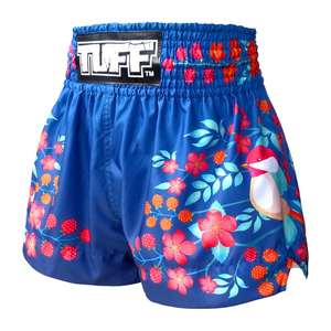Pantalones Cortos de Muay Thai para Hombre, Estampado Vibrante, Cintura Elástica, para Entrenamiento, Gimnasio, Kickboxing, Ligeros, Coloridos - Product Image 4