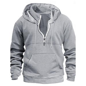Athletic Men Hoodies Lightweight Breathable <b>Sweatshirt</b> for <b>Gym</b> Workout Jogging Running Training and Casual Urban Fashion - Product Image 4