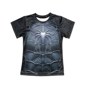 T-shirt à col roulé pour homme, manches courtes, de haute qualité, avec logo personnalisé, imprimé en sérigraphie, 100% coton, couleur unie, doux - Product Image 3