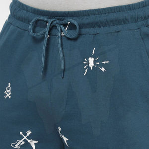 Shorts de course décontractés pour hommes en polyester 100 % imprimé sur mesure, imperméables, respirants, séchage rapide, avec cordon de serrage - Product Image 6