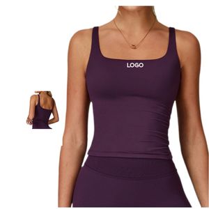 Camiseta sin Mangas Personalizada para Mujer, Lisa, para Verano, Ejercicio, Yoga, de Alta Calidad, OEM, ODM, Venta al Por Mayor - Product Image 1