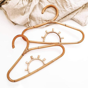 Premium Rattan Clothes Hanger for Clothing Boutique Store Attractive Hangers for Shop Accessories - Product Image 2