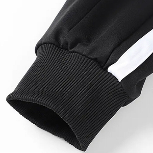 Ensemble de survêtement décontracté d'hiver pour hommes, deux pièces, broderie personnalisée, respirant, haute qualité, 100 % coton, vente en gros - Product Image 4