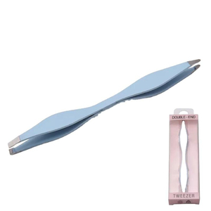 Pince à épiler 2-en-1 à double extrémité - Pointes précises et courbées pour extensions de cils professionnelles et nail art - Product Image 5