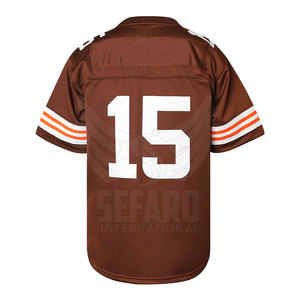 Maillot de football américain de style actuel, faible MOQ, vêtements de sport, maillot de football américain à vendre - Product Image 2