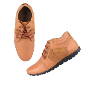 Zapatos de Hombre Color Beige Desierto, Calzado Casual Elegante, Cómodo para Caminar a Diario, Diseño para Viajes, Oficina y Ocio - Product Image 4