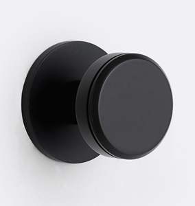 Poignées de porte rondes en métal de qualité supérieure, couleur nickel, tendance, durables, élégantes et parfaites pour les intérieurs modernes ou classiques. - Product Image 3