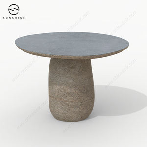 โต๊ะหินกลางแจ้งดีไซน์มินิมอล ทนทาน เหมาะสำหรับสวน - Product Image 6