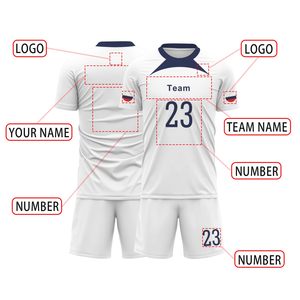 ชุดฟุตบอลรุ่นใหม่มาแรง คุณภาพสูง ผลิตจากโพลีเอสเตอร์ 100% ป้องกันแบคทีเรีย ระบายอากาศได้ดี แห้งเร็ว สไตล์ลำลองสำหรับทีมกีฬา - Product Image 6