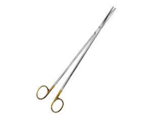 Tijeras Quirúrgicas Nelson Metzenbaum TC Rectas de 30 cm, de Carburo de Tungsteno, para Disección de Tejidos Profundos y Cirugía Torácica - Product Image 1