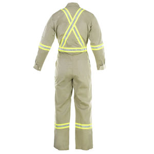 New Arrival Best Design Wholesale Price High Manufacturing Safety Coverall Men Washable Wear <b>Waterproof</b> Hi Visibility Spandex - Product Image 3