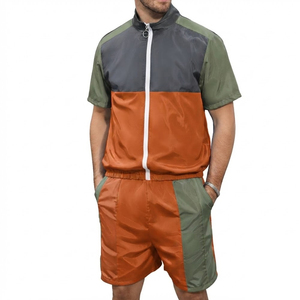 Wholesale Best Quality Men's Windbreaker <b>Shorts</b> <b>Set</b> Top Selling Product Custom Logo Men's Windbreaker <b>Shorts</b> <b>Sets</b> - Product Image 1