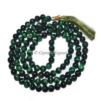 Mala en Agate pour la Prière Hindoue et le Reiki, Écologique et Guérisseur |   Mala en Agate sculpté, souvenir mascotte de l'amour, provenant du Gujarat