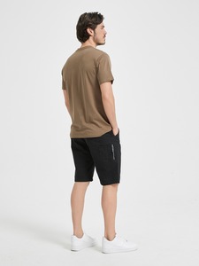 Camiseta de Hombre Lisa Personalizada de Alta Calidad, 230 g/m², Talla Grande, Camiseta Gráfica de Algodón Pesado de 300 g/m² para Hombre - Product Image 4
