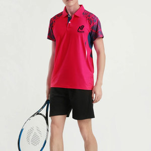 Vêtements de badminton en gros, prix direct usine, séchage rapide, respirants, pour joueurs de badminton - Product Image 1
