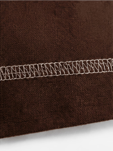 Men's Short Sleeve Henley T-Shirt Regular Fit Solid Color Button-<b>Up</b> 110g 100% Cotton woven Fabric Casual Wear made in Bangladesh - Product Image 5