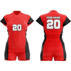 Custom volleyball uniform kit men women youth quick dry polyester stretch professional volleyball uniform match ready sublimated - Product Image 6