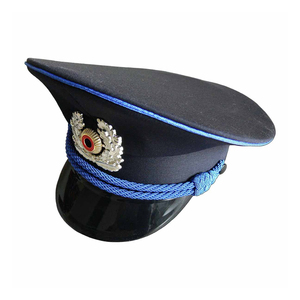 หมวกพิธีการ OEM ขายส่ง ปักดิ้นทองด้วยมือ หมวกปีกแหลม สำหรับกิจกรรมกลางแจ้ง ทุกฤดูกาล ใช้ในงานพาเหรด พิธีต่างๆ และงานรับปริญญา - Product Image 1