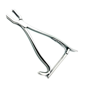 Pinzas de sujeción de huesos Kern de primera calidad |   Instrumentos de Acero Inoxidable para Reducción de Fracturas Ortopédicas con Mordazas Dentadas y Bloqueo de Trinquete Deslizante - Product Image 1