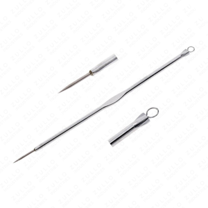 Extracteur de points noirs et d'acné en acier inoxydable, outil professionnel pour le traitement des boutons et des soins de la peau du visage - Product Image 5