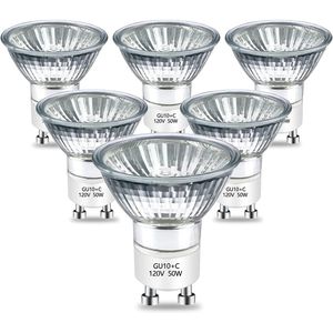 Lampadina Alogena Dimmerabile GU10 120V 50W Bianco Caldo 2800K per Bruciatore di Cera Profumata, Prodotto 100% Originale - Product Image 1