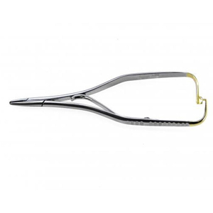 ชุดเครื่องมือผ่าตัดจุลศัลยกรรมตา Boynton Manual Needle Holder ขนาด 18 ซม. ผลิตจากสแตนเลสสตีล คุณภาพเยอรมัน ได้รับการรับรองมาตรฐาน CE และ ISO13485 - Product Image 1