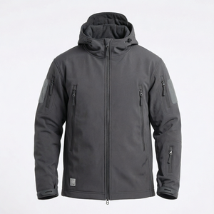 Chaqueta Soft Shell Impermeable, Chaqueta Soft Shell Unisex, Chaqueta Soft Shell Transpirable de Secado Rápido - Product Image 5