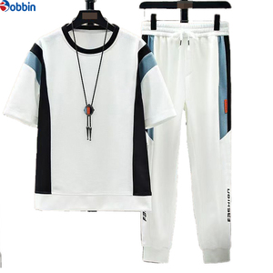 Conjunto Deportivo para Hombre, Verano, Manga Corta, Nuevo Estilo, Venta Caliente, Casual, Moderno, Deportivo, 2 Piezas, para Adolescentes, Unisex - Product Image 5