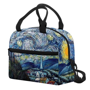 Bolsa Térmica para Comida con Diseño de Cielo Nocturno, Impresión Bajo Demanda, Dropship, Bolsa de Almuerzo para Mujer, Elegante y Espaciosa, Bolsa de Picnic para Niños Escolares - Product Image 2