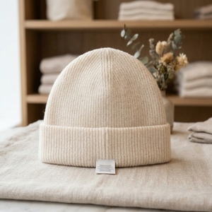 Gorro de Punto para Hombre, Gorro de Invierno con Puño, Estilo Urbano, Unisex, Logotipo Personalizado, Venta al por Mayor, Moda - Product Image 2