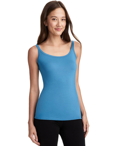 Women's Cotton Cami Top Spaghetti Strap Camisole Sleeveless Tank Top Slim Fit Stretch Ribbed Cami Casual Summer Ladies Camisole - Product Image 1
