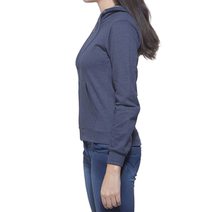 Men Women <b>Zip</b>-Up Hoodie Streetwear Cotton Fleece Sweatshirt Pullover Custom Logo OEM Supplier Hoodies in Multicolor Plus Size - Product Image 3
