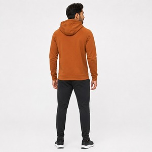 Sudadera con capucha y cremallera para hombre de alta calidad 2026, mezcla de algodón suave, con cremallera completa, para uso casual, viajes, gimnasio y estilo cómodo para el día a día. - Product Image 2