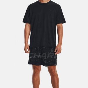 Pantalones Cortos de Verano para Hombre, Estilo Urbano, Diseño Sólido, Tejido Ecológico Suave, Cintura Elástica, Cómodos para la Playa y el Gimnasio - Product Image 3