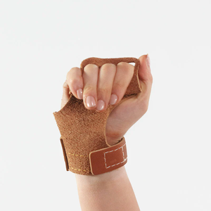 Agarraderas de Cuero Unisex con Patrón Antideslizante para Levantamiento de Pesas, Gimnasio, Agarres Acolchados para Palmas, Dominadas, Remadas, Entrenamiento Físico, Personalizables - Product Image 1