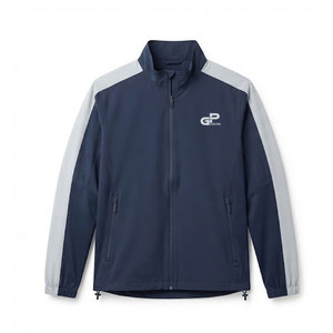 Veste coupe-vent de golf de haute qualité pour hommes, résistante à l'eau, légère, respirante, tissu extensible, vêtements de sport d'extérieur - Product Image 1