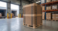 Boîte d'expédition robuste imprimée en flexographie de qualité supérieure pour climatiseur