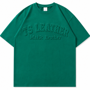 T-shirts pour hommes en coton 100% de dernière conception, prix bas, haute qualité, séchage rapide, respirants, logo personnalisable sur le devant, col rond - Product Image 3