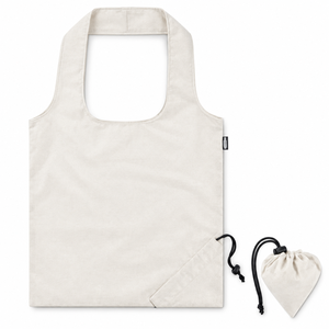 Bolsa de Compras Plegable de Algodón, 180 GSM, Natural, 40 x 38 cm, Asa para Llevar al Hombro, Lisa, Reutilizable, Logotipo Personalizado, Venta al Por Mayor, Marca Privada - Product Image 1