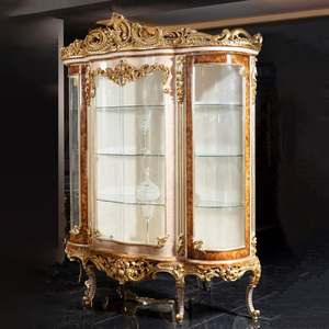 Juego de Comedor Estilo Palacio Real Turco Antiguo, Madera de Caoba Sólida Tallada a Mano, Muebles de Hotel de Lujo Cómodos - Product Image 5