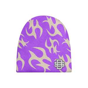 Gorro Unisex con Estampado de Llamas, Sublimación, Acrílico, Invierno, Estilo Urbano, Casual, Adulto, 56-58CM - Product Image 6