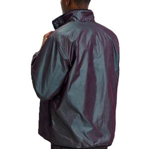 Customized Made Iridescent <b>Reflective</b> Latest Fashion Stylish Outdoor Waterproof Eco-Friendly Windproof Quilted High <b>Jackets</b> <b>Men</b> - Product Image 3