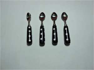 Ensemble de couverts de qualité alimentaire avec manche en résine blanche pour la maison et l'hôtellerie, couverts en acier miroir argenté - Product Image 2