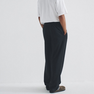 กางเกงวอร์มทรงตรงเอวกลางผ้าฝ้ายคุณภาพสูงระบายอากาศได้ดีเป็นมิตรกับสิ่งแวดล้อมทรงหลวมพิมพ์โลโก้สีตามสั่งขายส่งทันสมัย - Product Image 2