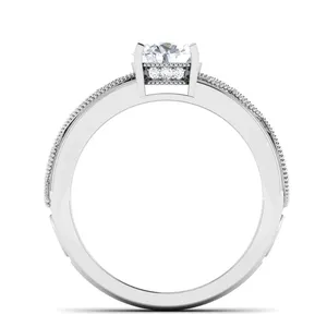Bague en diamant de haute qualité pour proposition de mariage, anniversaire, usage quotidien et occasions spéciales, disponible au meilleur prix de gros - Product Image 4